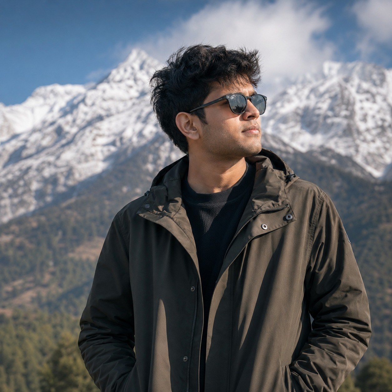 Illustrative profile for Dhruv Patel, web developer